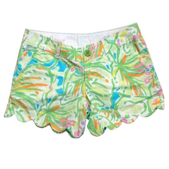 Lilly Pulitzer The Buttercup Short 5" Inseam Women's Shorts Size 00 - Picture 4 of 5